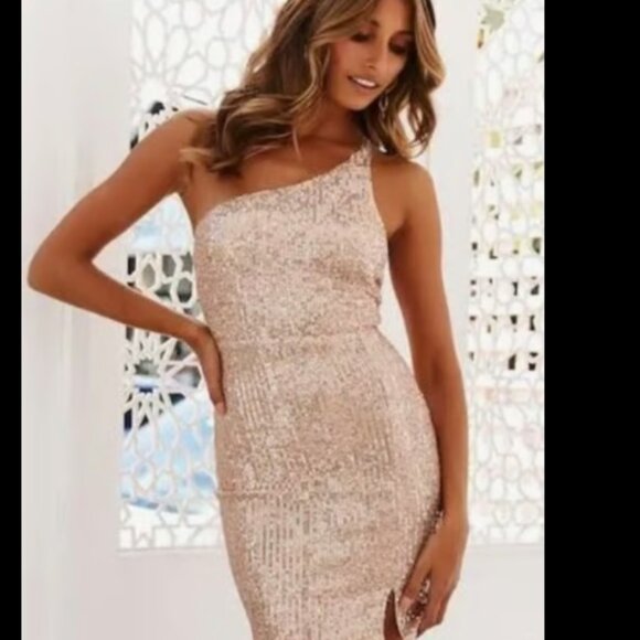 Altar'd State Sequin Dress Small - Picture 1 of 5